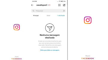 Como ver solicitação de mensagens no Instagram?