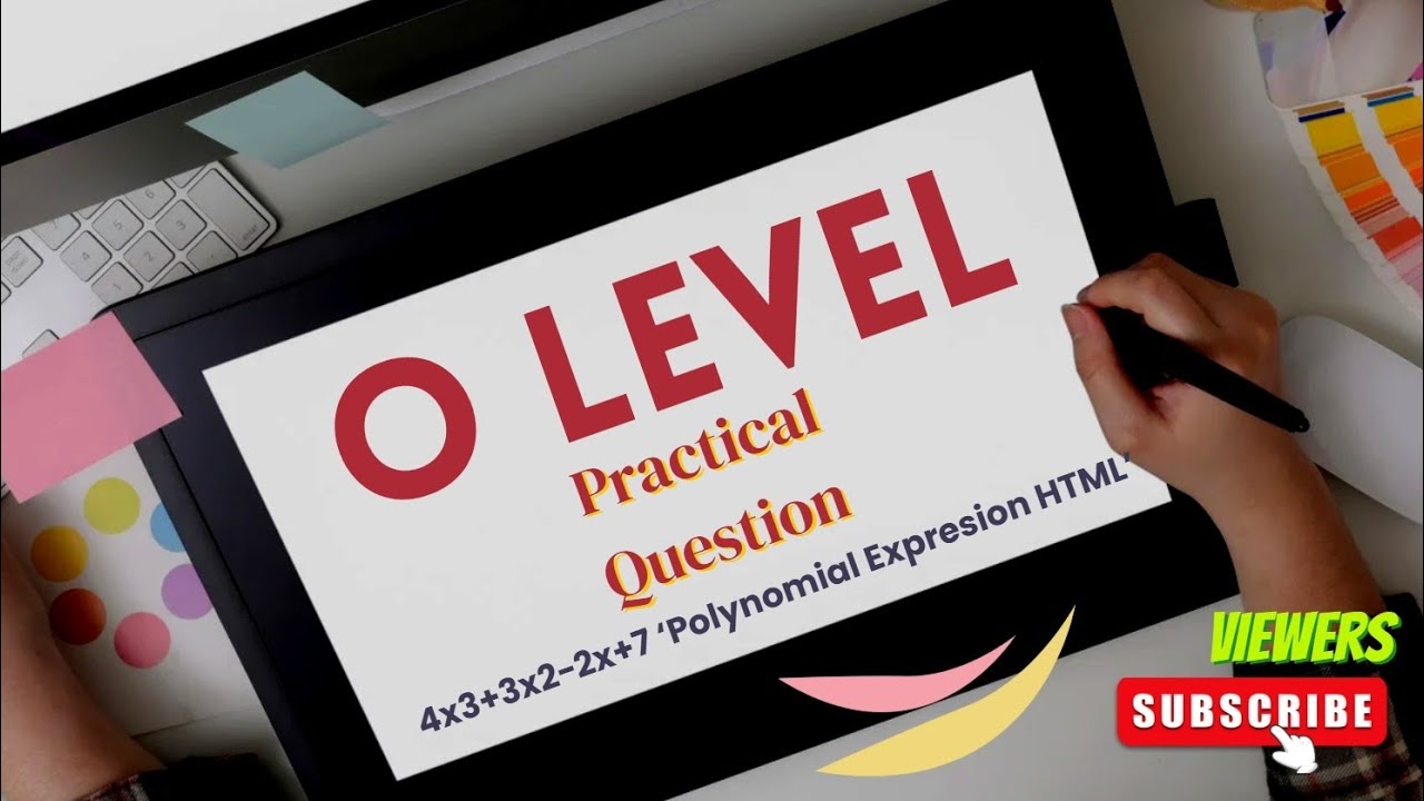 O Level Practical Exam 2026 | o Level Practical question | Nielit | o ...