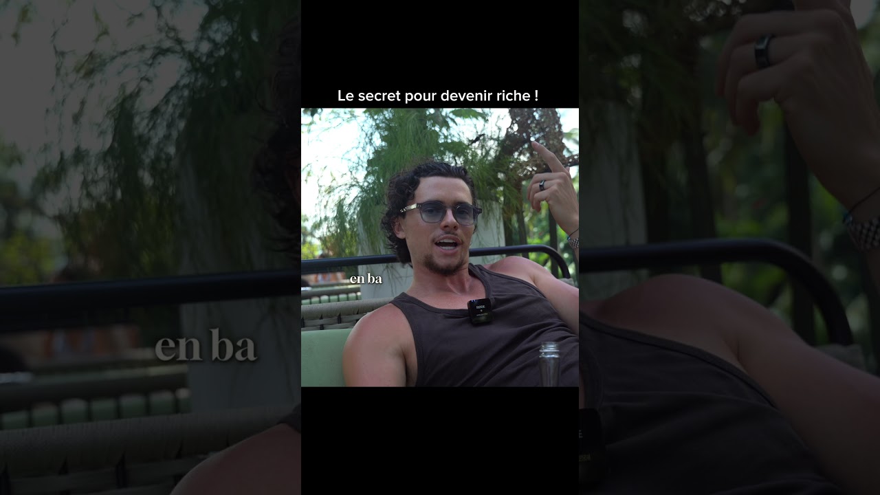 Le secret pour devenir riche. Découvre mon business en bio ! 