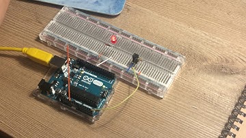 Arduino with tilt sensor