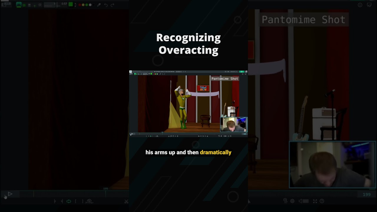 Am I overacting in animation?