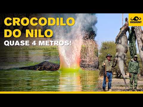 Um Crocodilo de quase 4 metros! - Caçada na África do Sul