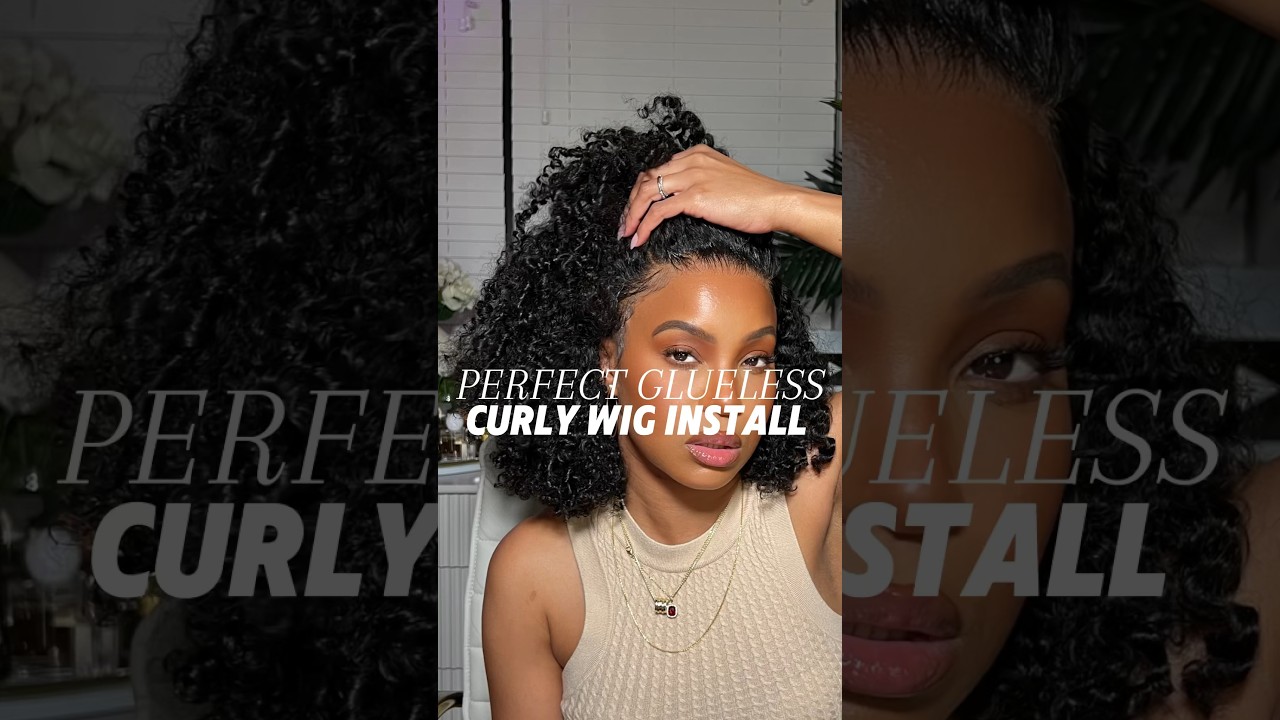 🔥$164?! INSTALL A PERFECT CURLY BOB WIG W/ ME! 