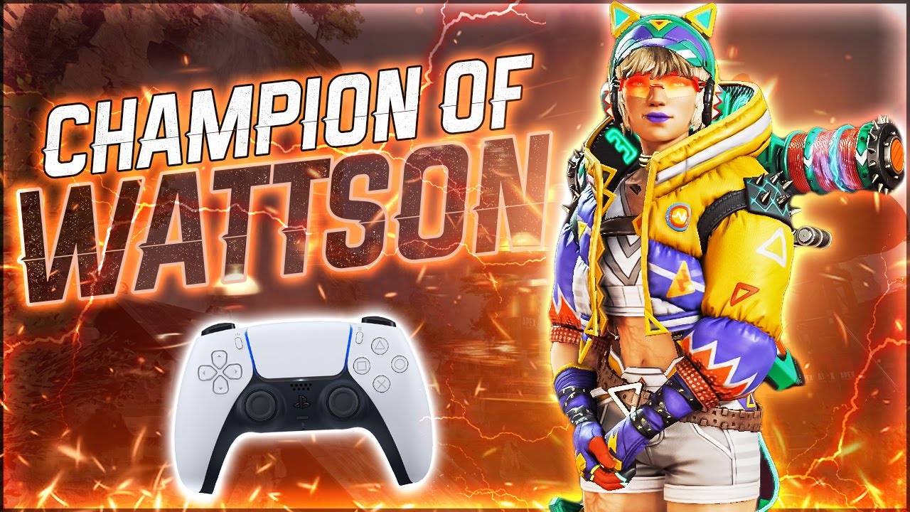 CHAMPION of Controller Wattson | Apex Legends