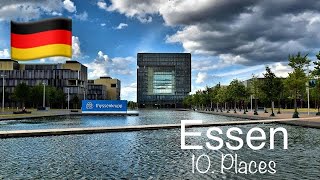 Essen (Germany, NRW) 10. Places You Have To See (In4K)