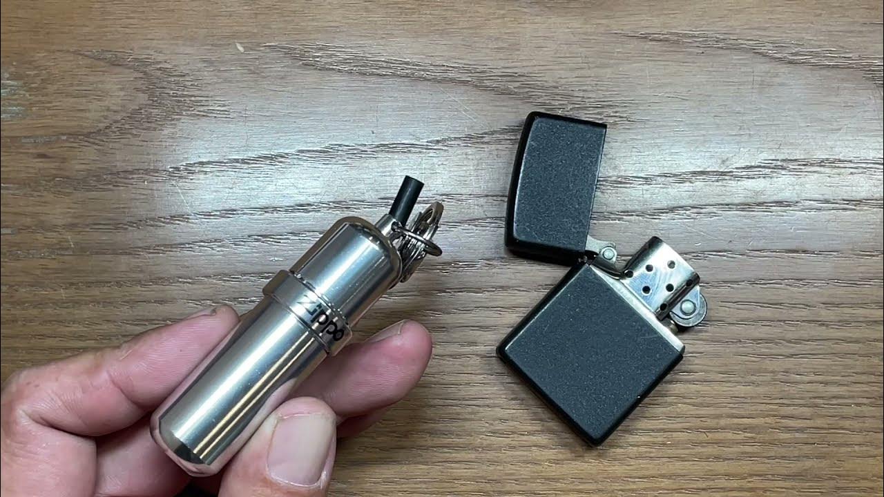 ZIPPO gas tank key ring