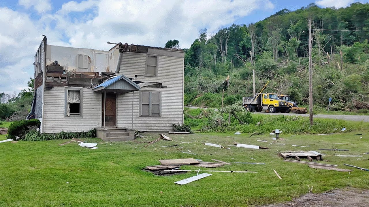 'It looked like a movie set': NWS confirms EF-1 tornado touched down in ...