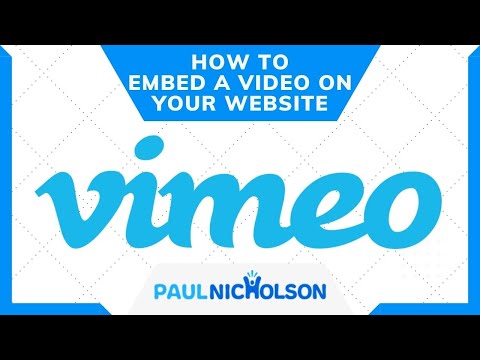 How To Embed Vimeo On Demand On Your Website