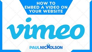 How To Embed Vimeo On Demand On Your Website screenshot 2