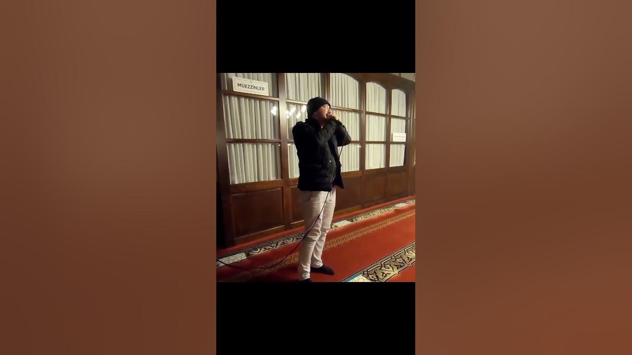 Mesut Topçuoğlu İstanbul tavrı Hicaz makamı yatsı ezanından kesit Mesut Topçuoğlu İstanbul tavrı Hicaz makamı yatsı ezanından kesit