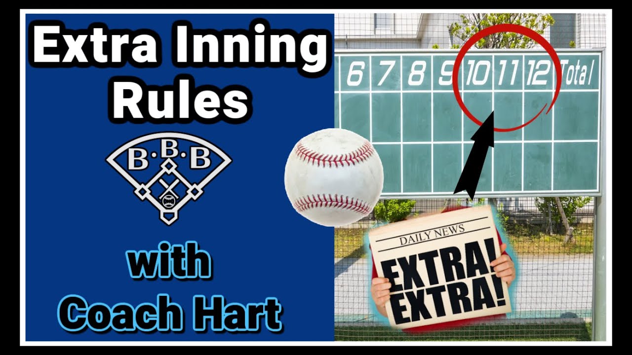 Extra Innings Rules (& NEW RULES) in Baseball // Baseball Rules