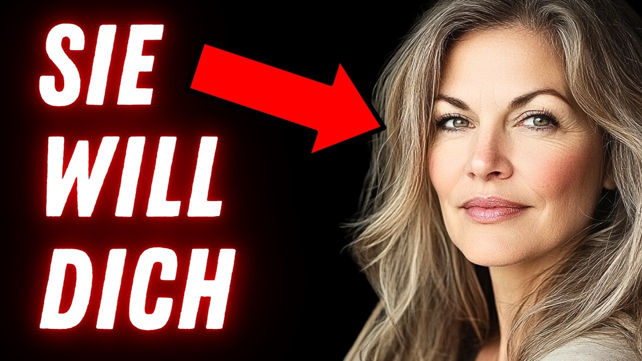 Wenn eine ältere Frau DAS tut, will sie Sie unbedingt (Zeichen für sexuelle Anziehung und Chemie)