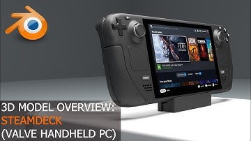 Steam Deck [Valve Handheld PC] - Render Preview