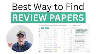 AI Workflow To Find Quality Review Papers (Following a Detailed Evaluation)