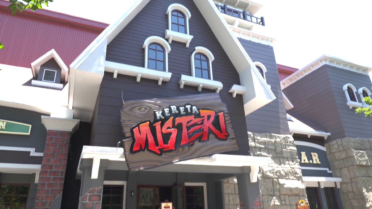 Intamin Launch Coaster Kereta Misteri Lights On POV