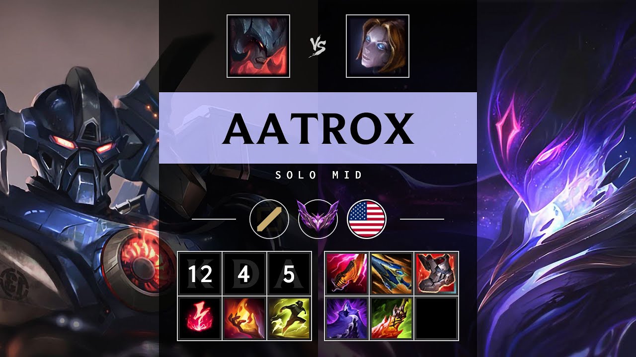 Aatrox Mid vs Orianna - NA Master Patch 25.21