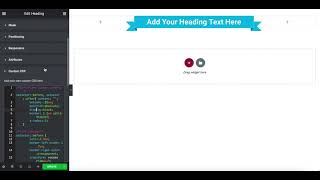 Elementor How to Add a ribbon effect to Headings in Elementor