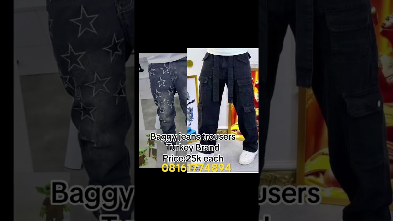 Luxury jeans trousers 