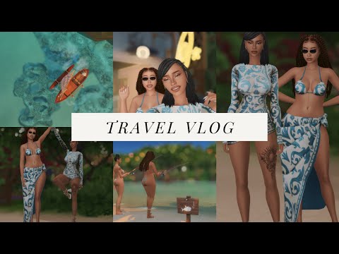 Travel Vlog | SIMS 4 VLOG: Sulani getaway, Beach Vacation, fishing, food, spa . hot spring and MORE!