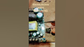 sharpy power supply quick repair tips #lightrepair #electricalguru #electricalcomponent