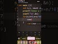 🔢 Count of Digits in C (Using for Loop) #coding #correctcoding #cprogram
