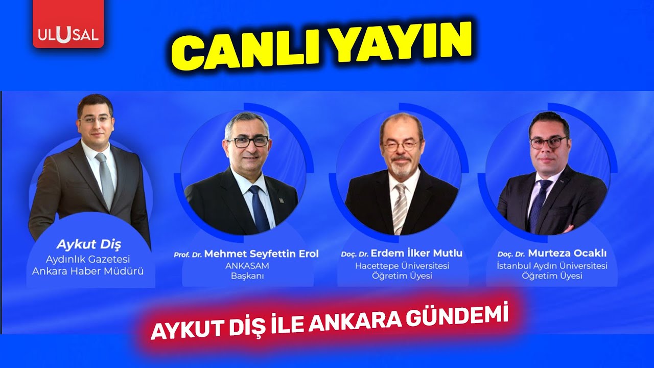 ABD'nin İran planları tutmadı! | Aykut Diş ile Ankara Gündemi | 15 Ocak 2026 | Canlı Yayın