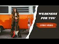 Weakness For You Lyric Video - Arielle ('73)