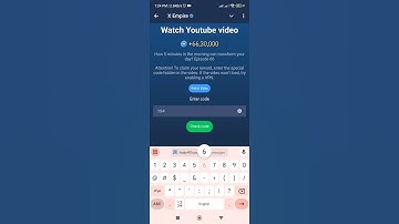 Watch YouTube video Episode 66 code 15-16 October X EMPIRE #episode66#watchyoutubevideocode #xempire