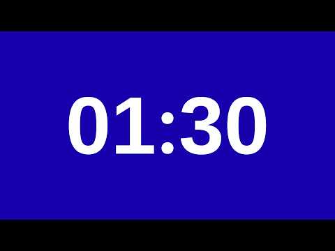 1 Minute 30 Second Timer - 90 Second Countdown