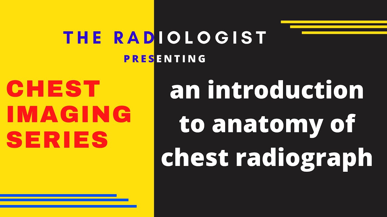 AN INTRODUCTION TO ANATOMY OF CHEST X-RAY - CHEST IMAGING SERIES (LECTURE 1) Basics of Chest X-Ray
