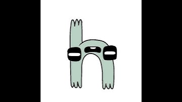 Lowercase Alphabet Lore : h