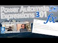 Power Automate Tutorial - Expressions 301