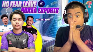 SK49 REACT On Nofear Leaving Horaa | CR7Hora Gets Emotional @RulzOG @nofearpubg3911