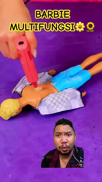 BONEKA BARBIE BANYAK FUNGSI !?? #barbie #doll #funny #shortsfeed