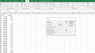 excel09 Correlation Matrix and Variance Covariance Matrix