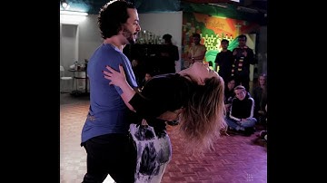 Alisson Sandi and Rachel Kempson Zouk Dance Demonstration.  Brasilatino studios 1st year Anniversary