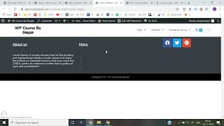 WordPress lesson 23