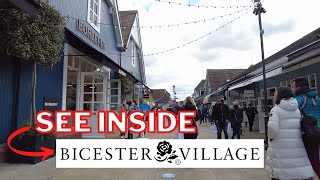 👠🛒👚Bicester Village Shopping Outlet - Look Inside Tour