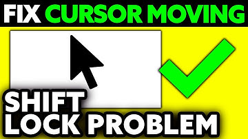 How To FIX Cursor Moving With Shift Lock Problem Roblox (2025) - Step by Step