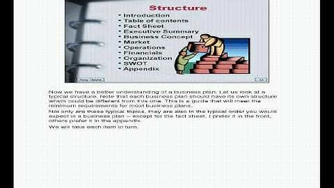 Developing & Presenting Your Business Plan