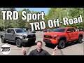 2024 Tacoma TRD Off-Road vs TRD Sport: Who Wins this Battle?!!
