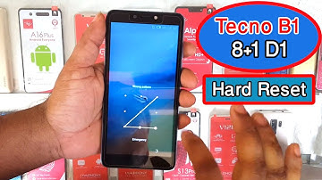 Tecno B1 (8+1 D1) Hard Reset/Pattern Unlock/Fectory Reset/Password Unlock 100000%