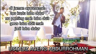 CERAMAH USTADZ ACENG ABDURROHMAN dalam rangka tasyakur  pernikahan ITA & YANA