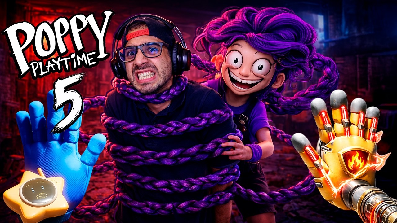 ENCONTRÉ A LA LOCA LILY en POPPY PLAYTIME: CAPITULO 5 | Luky