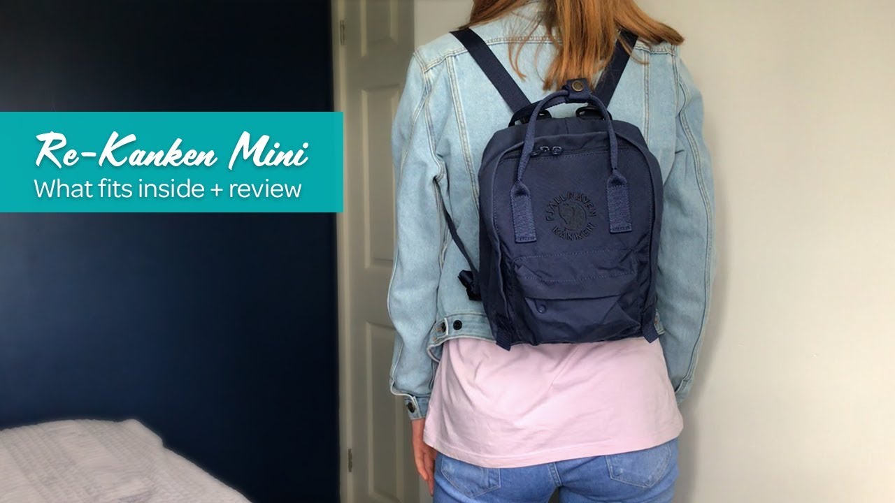 inject cloth critic Fjallraven Re-Kanken Mini After 6 Months - Honest Review - YouTube