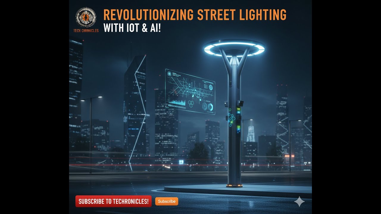 Revolutionizing Street Lighting with IoT and AI!