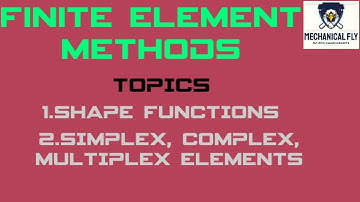 Interpolation functions and simplex,complex and multiplex elements