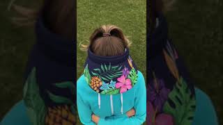 custom tropical sun visor #Shorts