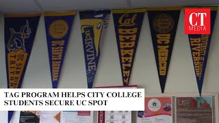 TAG program helps City College students secure UC spot