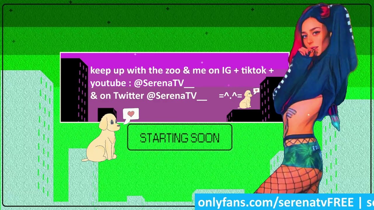 🟢TINY DEMON GIRLS NEAR U 😈 | Just Chatting VOD // SerenaTV (Kick)